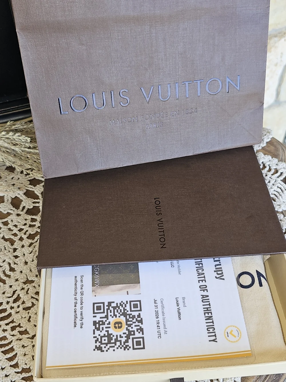 Louis Vuitton authentic louis